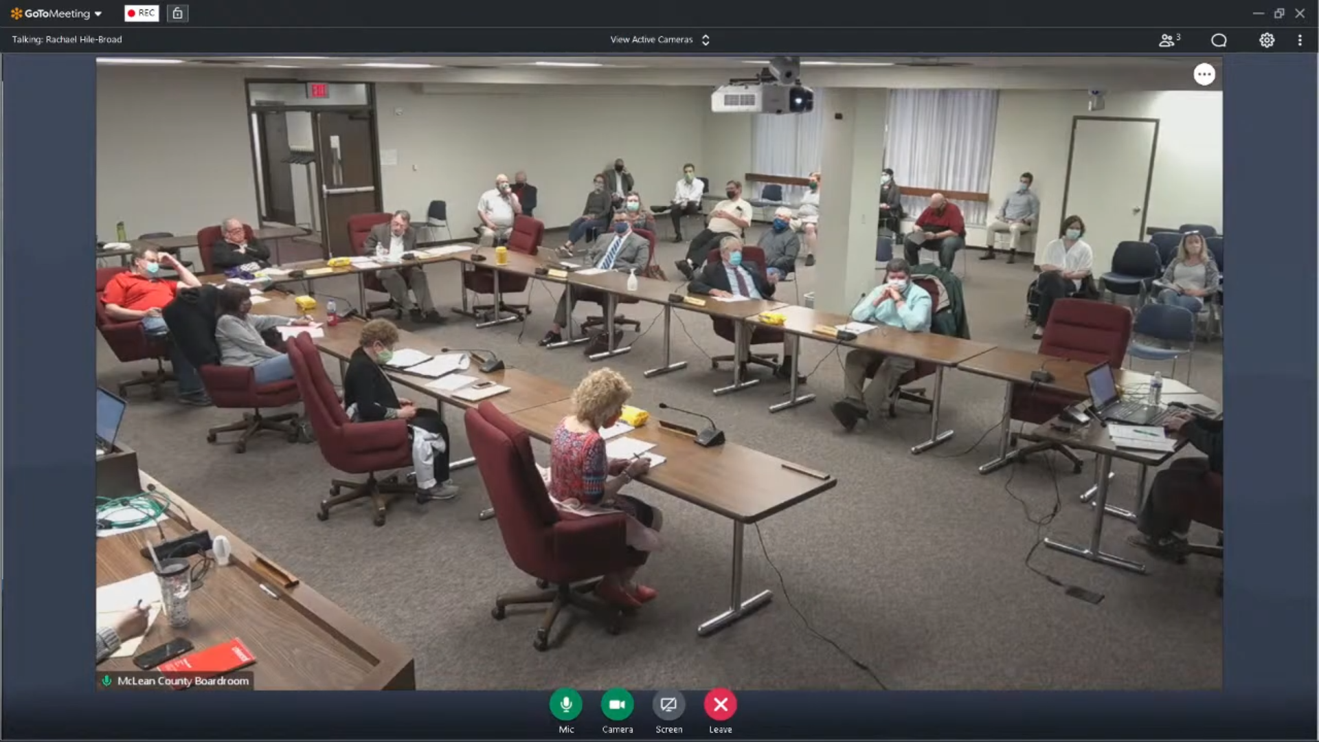 McLean County Executive Committee special meeting
